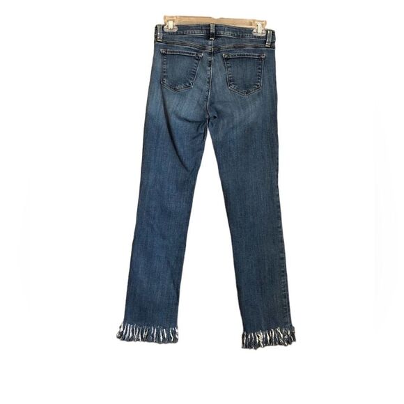 J Brand Blue Fringe Hem Jeans - Picture 14 of 14